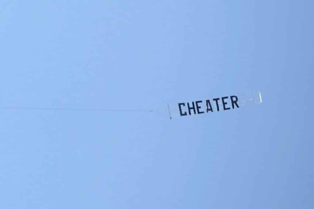 tell parents he is a cheater