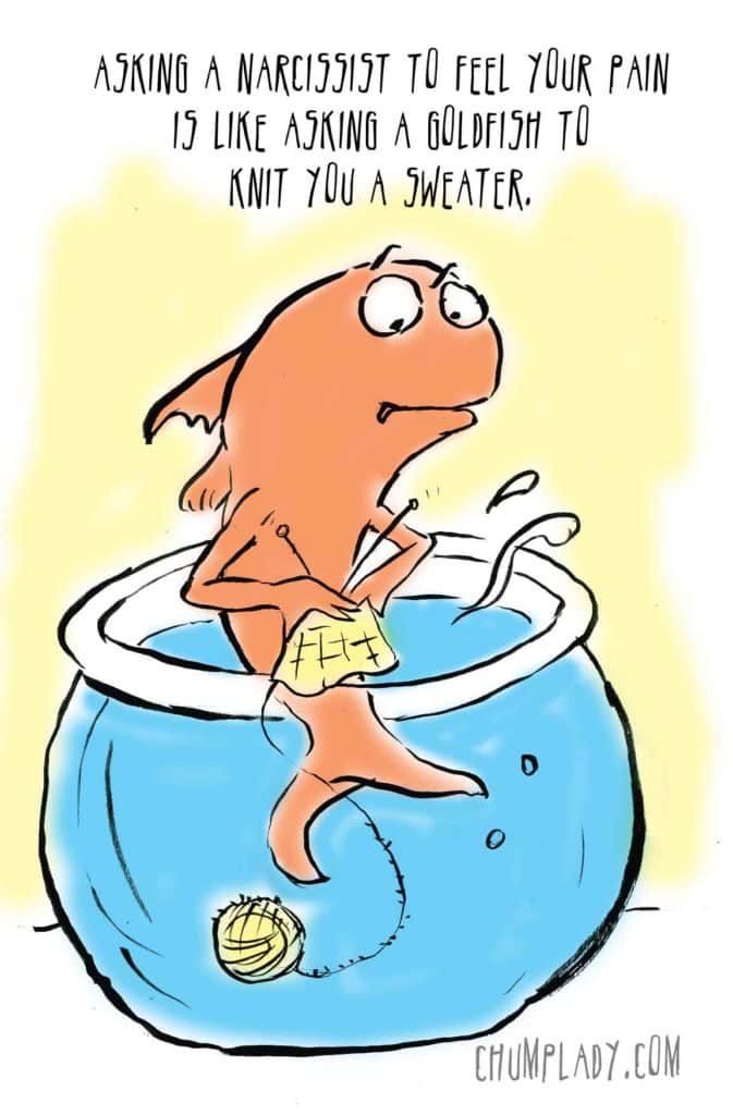 Narcissist Goldfish