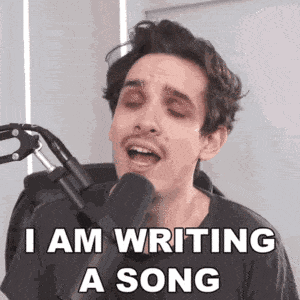 I am writing a song