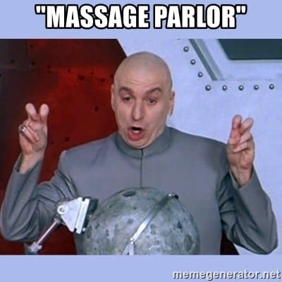 Husband Uses Massage Parlors