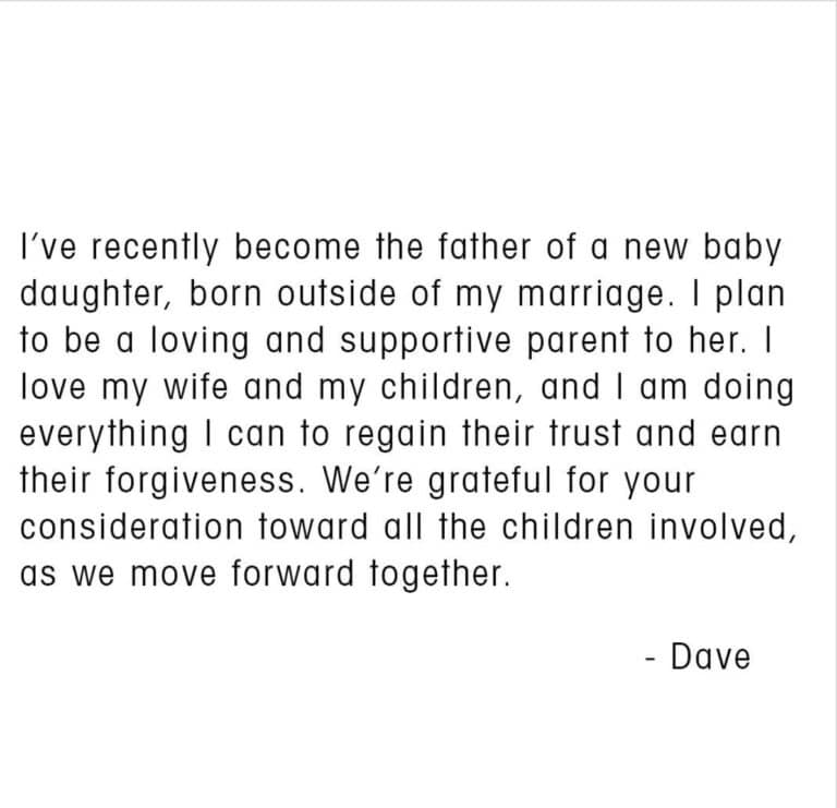 dave grohl cheater