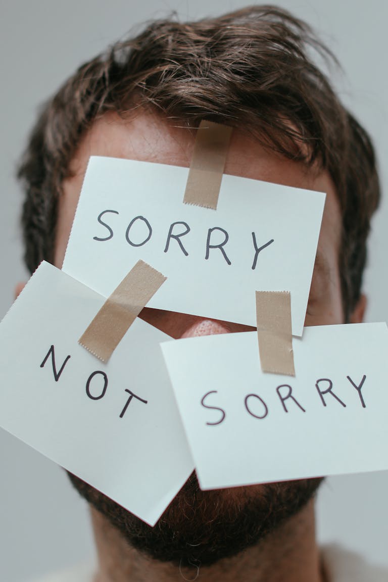 how to respond when a cheater apologizes