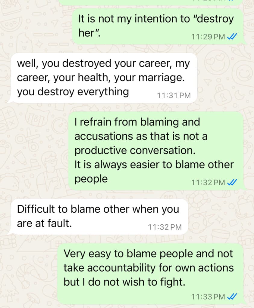 ex bully text
