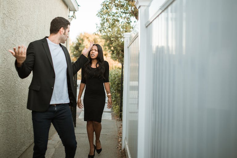 confront cheating wife